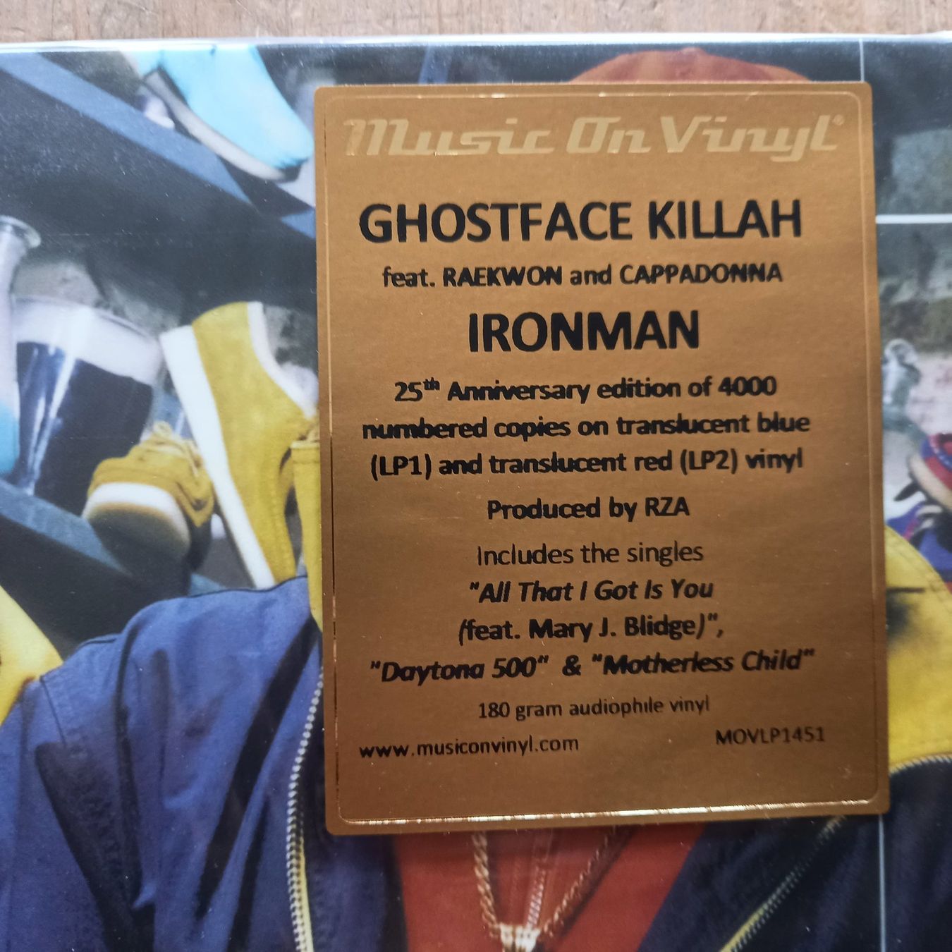 Dischi in vinile: Ghostface Killah ‎– Ironman 2-LP COLORED NUMBERED VINYL – Nuovo e nell'imballaggio originale da münchenstein venduto da karl_heinz_krasser 2