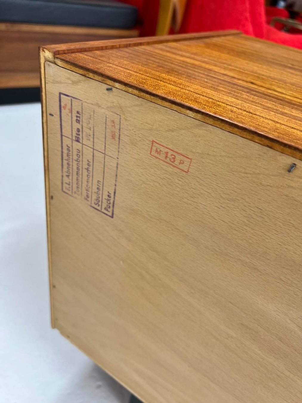 Cassettiere: Mid-Century Kommode - 60er Jahre - Modular – Usato da Walzenhausen venduto da stilvollwohnen 8