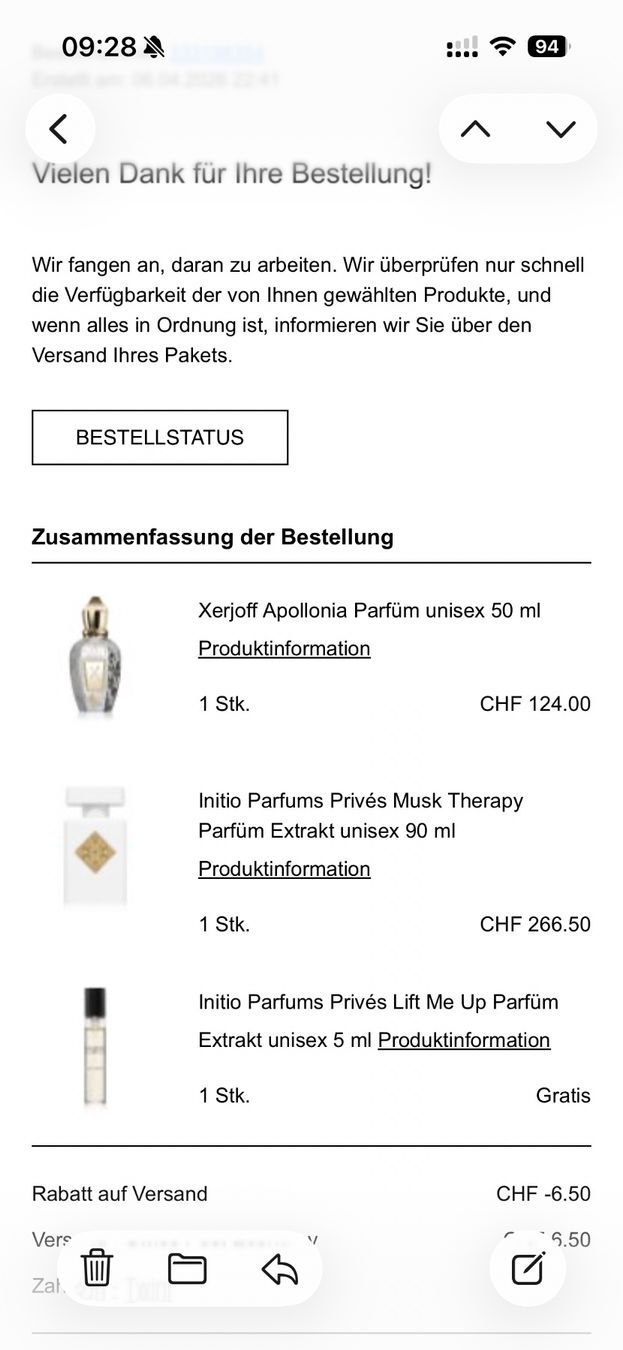Initio Parfum & Eau de Toilette: Musk Therapy - Initio 90ml – Gebraucht aus Horgen von ang_n7zc 1