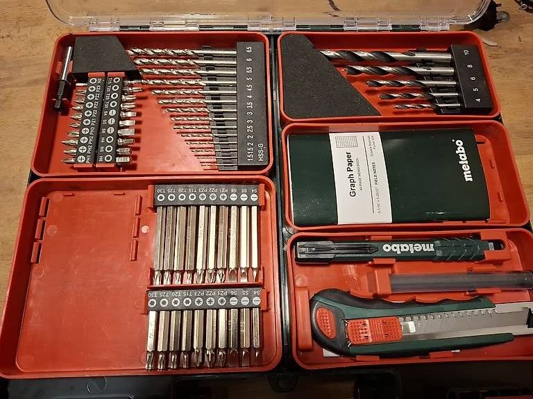 Metabo Trapani: Metabo Akku-Schrauber Set 12V – Usato da Eschenz venduto da Diri78 1