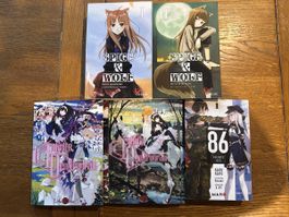 Lot de 5 mangas en français - Sakon Kaidou, Isuna Hasekura 5