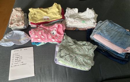 74 kurz - Kleiderpaket Mädchen