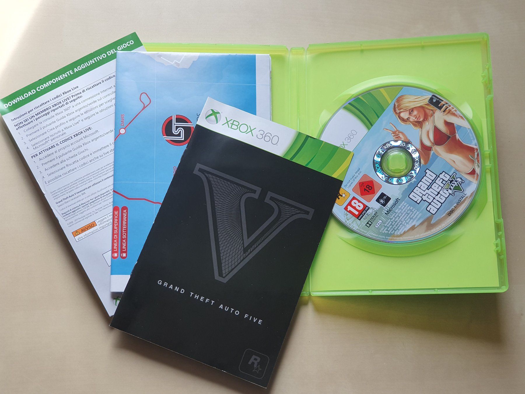 Microsoft Spiele: Grand Theft Auto Five GTA 5 ITA – Gebraucht aus Stansstad von collectorsshop 2