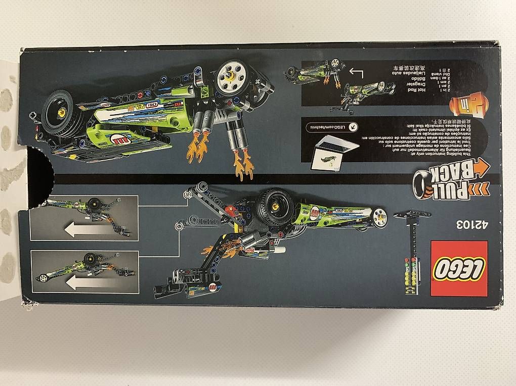 Lego Kit di costruzioni: LEGO SET TECHNIC 42103 DRAGSTER – Usato da Zunzgen venduto da Viper79 4