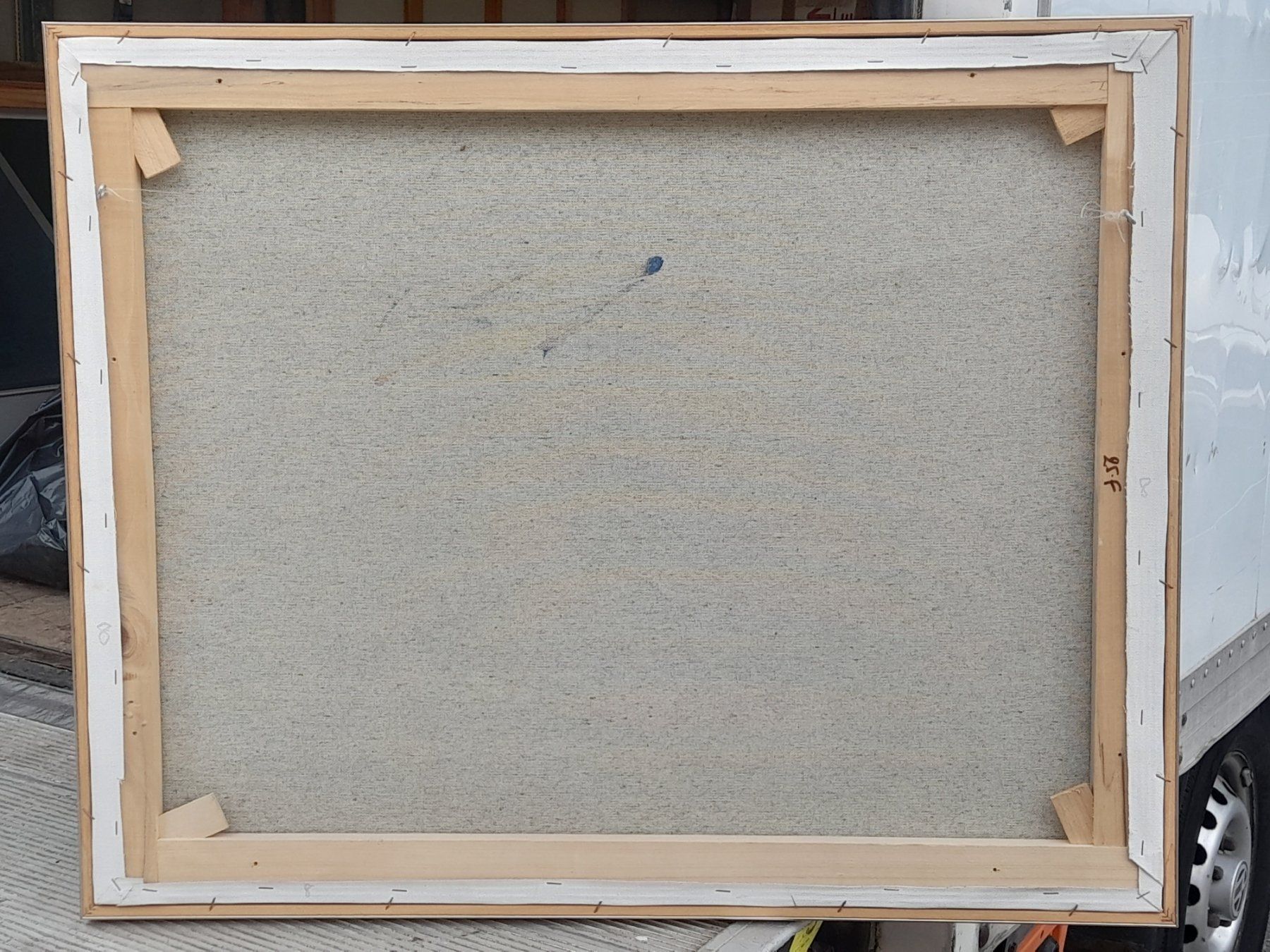 Dipinti: Seelandschaft Öl/Leinwand R.M. 97 – Usato da Aeschi b.Spiez venduto da 52_wochen 7