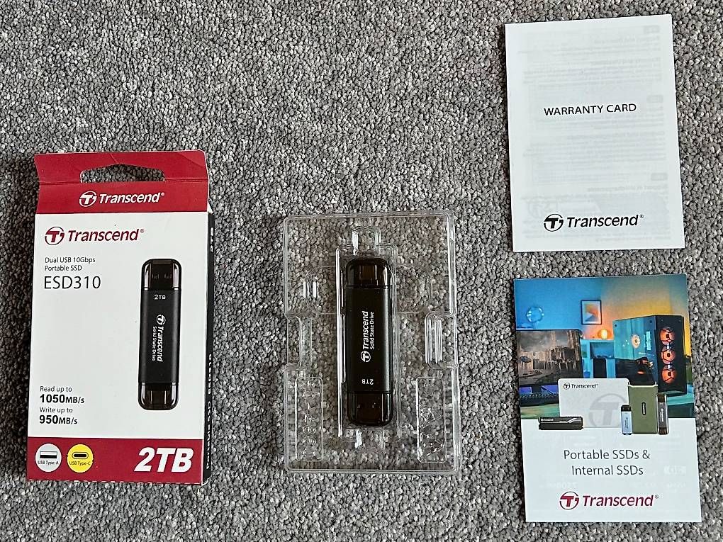 Modelleisenbahnen: Transcend ESD310C 2000 GB USB A USB C – Gebraucht aus Bern von AKrieg