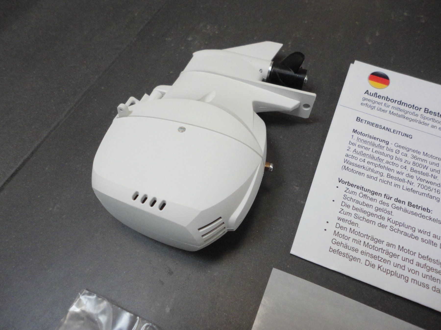 RC Modellbau: Aussenbordmotor Evinrude – Neu und originalverpackt aus Horgen von RcModell 4