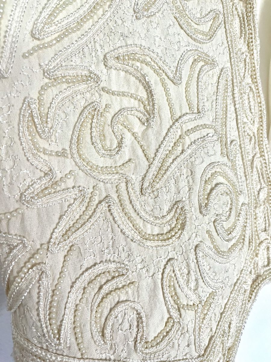 Gilet & Giacche: NEUE BESTICKTE WESTE CREME GR. M – Nuovo e nell'imballaggio originale da Basel venduto da JJ.Elena 2