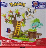 MEGA HTH 69 POKEMON EMOLGA AND BULBASAUR'S CHARMING WOODS