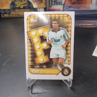 Carte de collection Luis Figo - Topps, comme neuve!