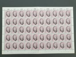 Eugene Borel 1835 - 1892 Briefmarkenbogen postfrisch