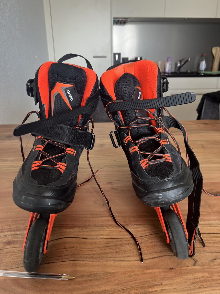 Pattini in linea & Pattini a rotelle: Oxelo Inline Skates verstellbar Grösse 42 – Usato da Oensingen venduto da Chris_Odi 2