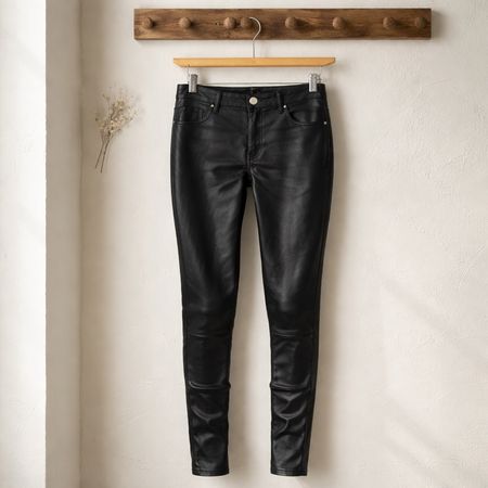 🖤 FRAME Lederhose schwarz – neu, Gr. 28 (stretch)