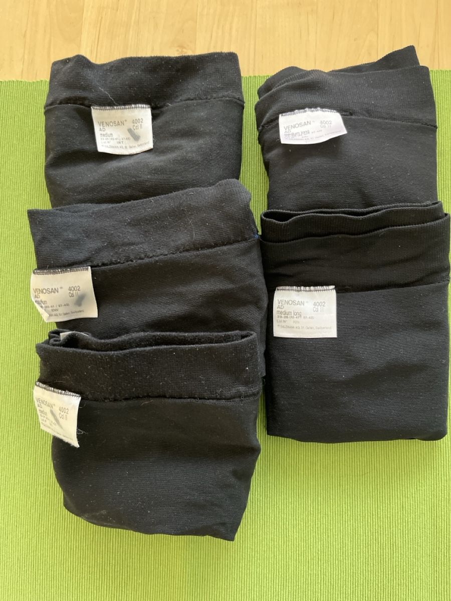 Calze & Collant: Venosan 4002 Stützstrümpfe Medium , schwarz – Usato da neuenhof venduto da cocoros 7