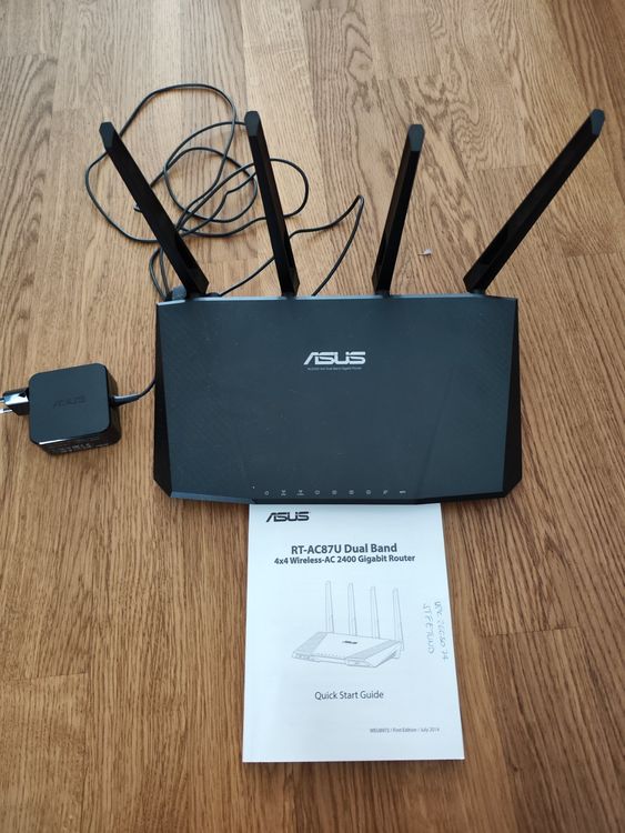 ASUS RT-AC87U Wireless AC2400 Dual-band Gigabit Router | Kaufen auf Ricardo