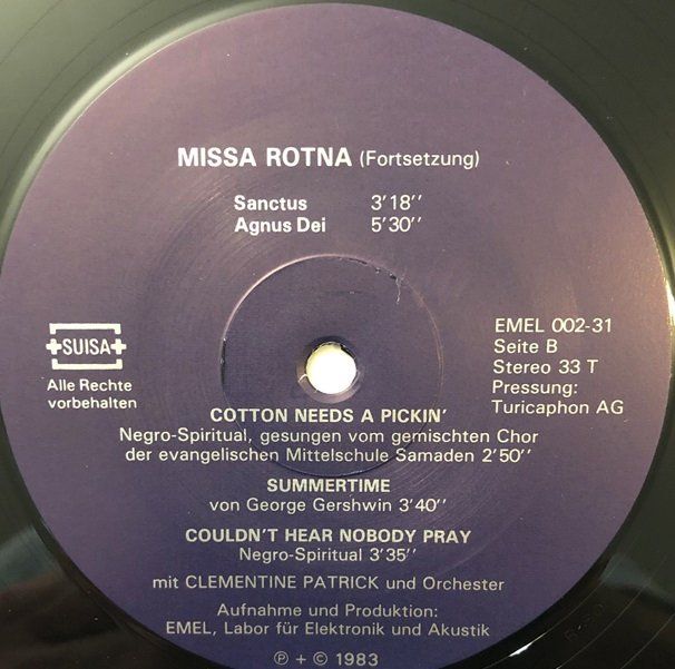 Dischi in vinile: Missa Rotna / Beat Messe (LP) – Usato da Grüningen venduto da azulgrisvinyl 3
