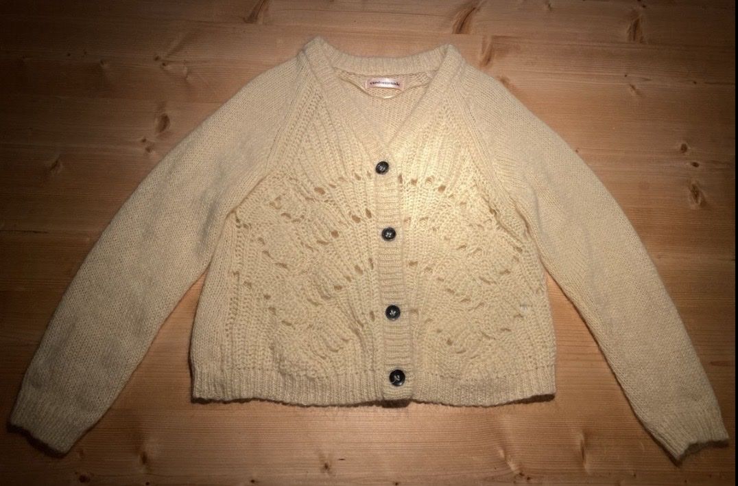 Maglioni & Felpe: Custommade Cardigan gelb Mohair – Usato da Rotkreuz venduto da zisii