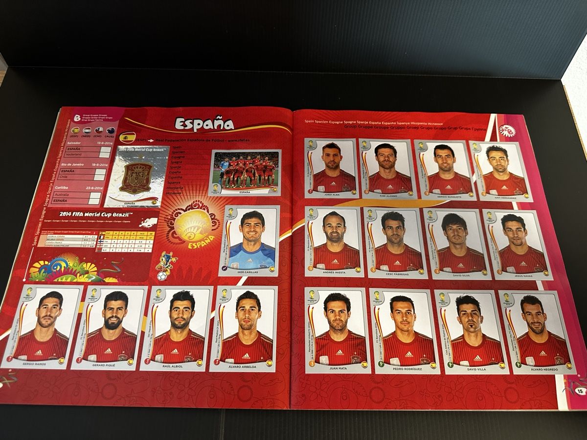 Panini Album: Panini WM Album 2010 & 2014 komplett – Usato da Niederbipp venduto da Roeschu77 7