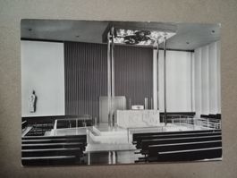 Ak Menzingen Zug Innenansicht Kapelle Bernarda Seminar