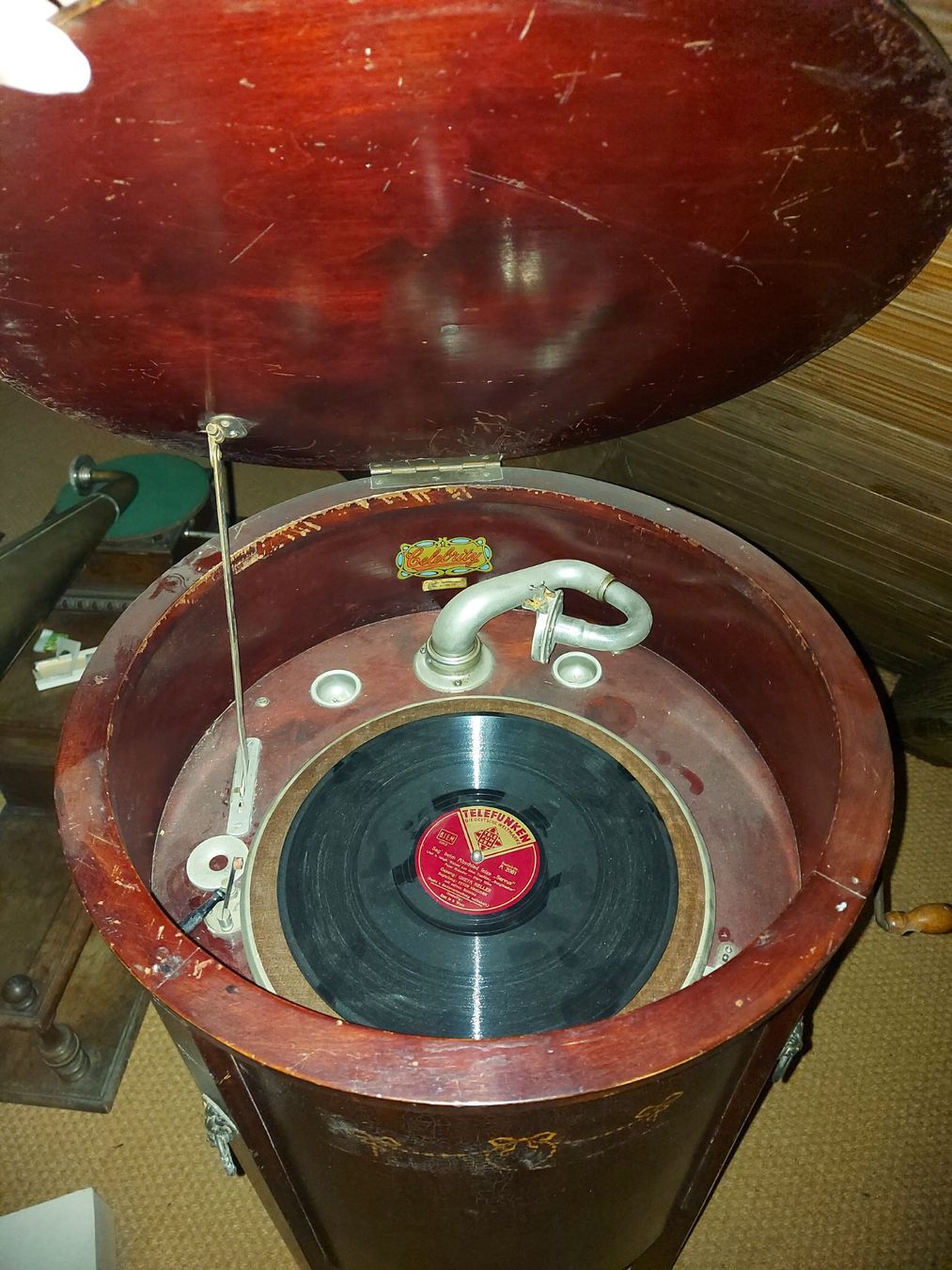 Giradischi: Celebrity Grammophon / Standgrammophon – Usato da Berikon venduto da Lin 2