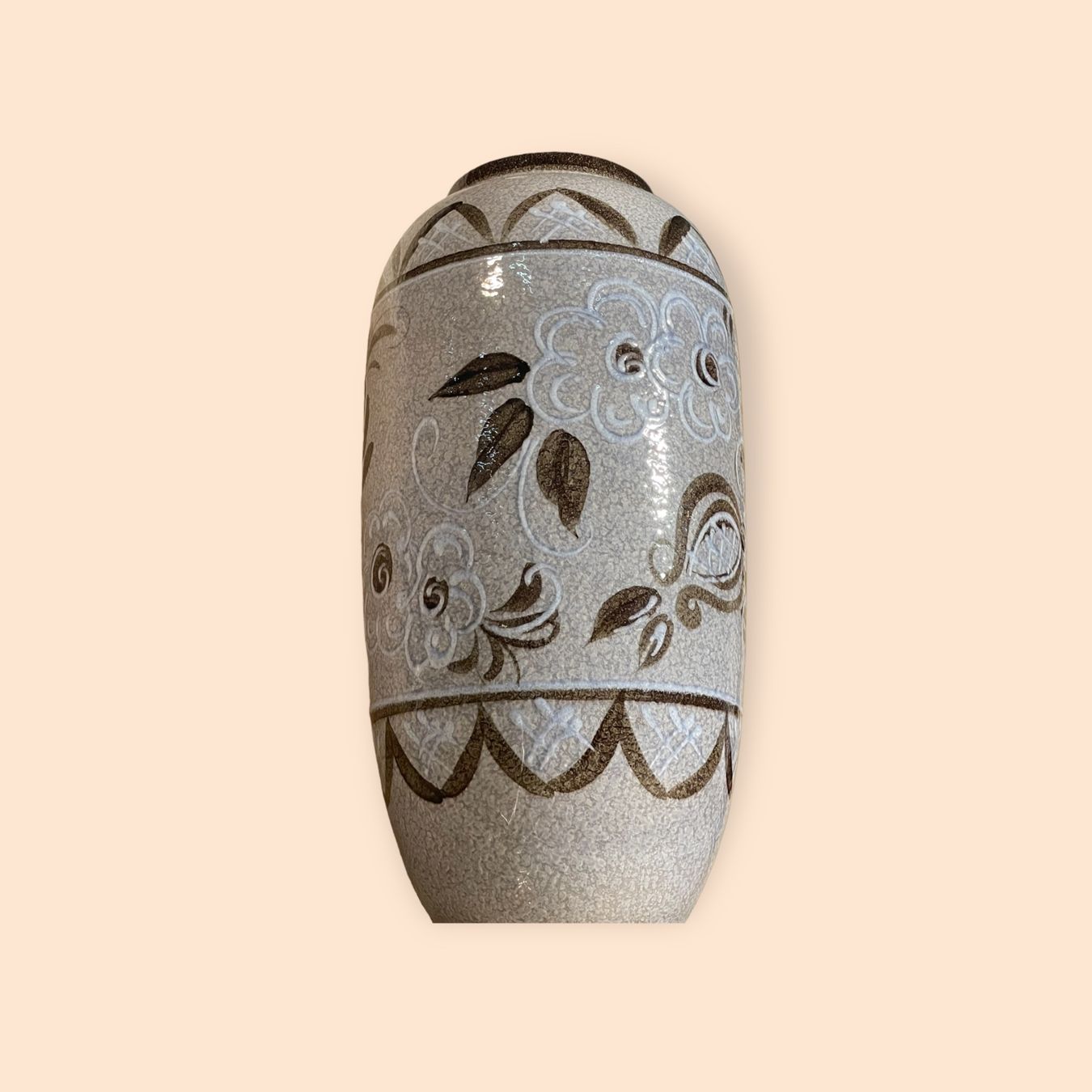Vasen & Gefässe: Ceramic Fat Floor Vase – Gebraucht aus Lausanne von artnouveau04