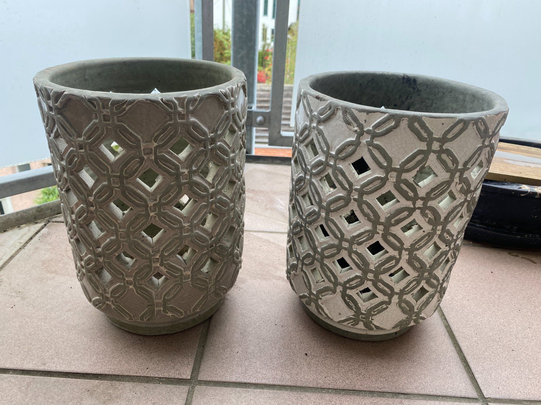 Vasi per fiori: 2 Übertöpfe – Usato da Birsfelden venduto da edw_2mjn