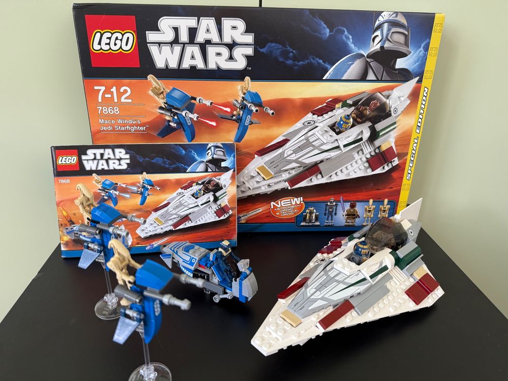 Lego Star Wars 7868 Mace Windu's Jedi Starfighter (Gebraucht) in ...