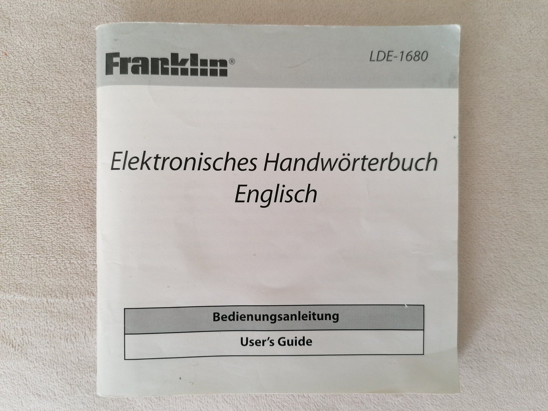 Libri: Elektronisches Handwörterbuch Englisch – Usato da Effretikon venduto da Rh-Null_Angebote 3