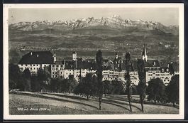 AK Wil, Gesamtansicht mit Säntis, 1933