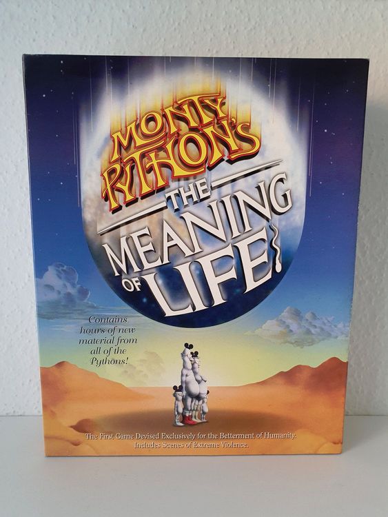 PC Game Monty Python's The Meaning of Life (1997) Big Box | Kaufen auf ...