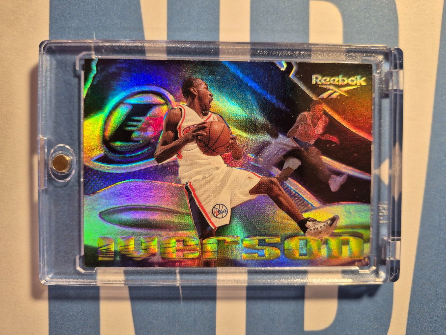 Nba Carte collezionabili: NBA Allen Iverson Reebok Card – Usato da Treiten venduto da Sauber73