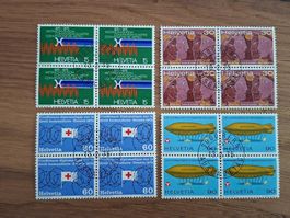 4er Blocks: Werbemarken I 1975