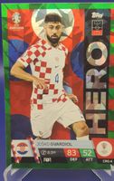 Carte Topps de Joško Gvardiol EURO 2024 Hero, comme neuve!