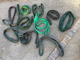SpanSet Hebebänder 2t 3/2mm Set gebraucht verschiedene Stück