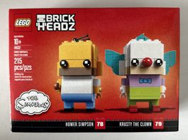 LEGO BRICKHEADZ: Homer Simpson & Krusty the Clown (41632)