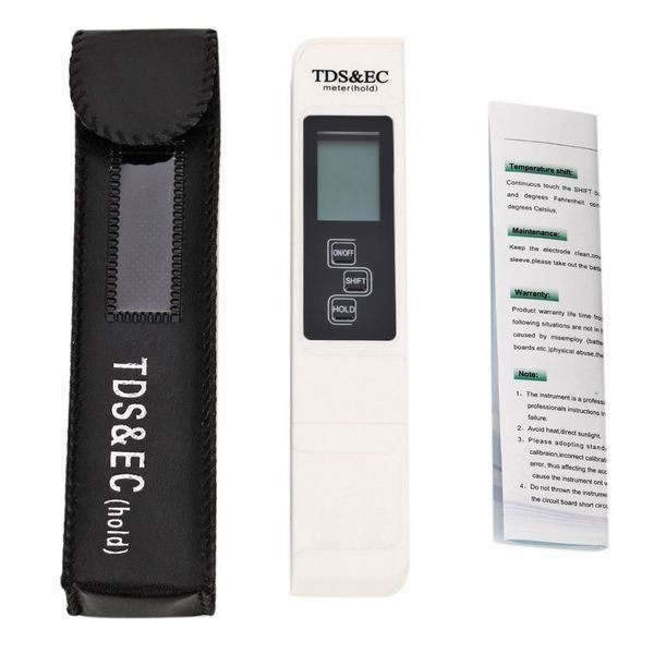 Misurare: 3-in-1 TDS Wasser Tester EC-Messgerät – Nuovo (secondo la descrizione) da Thun venduto da coverall 3