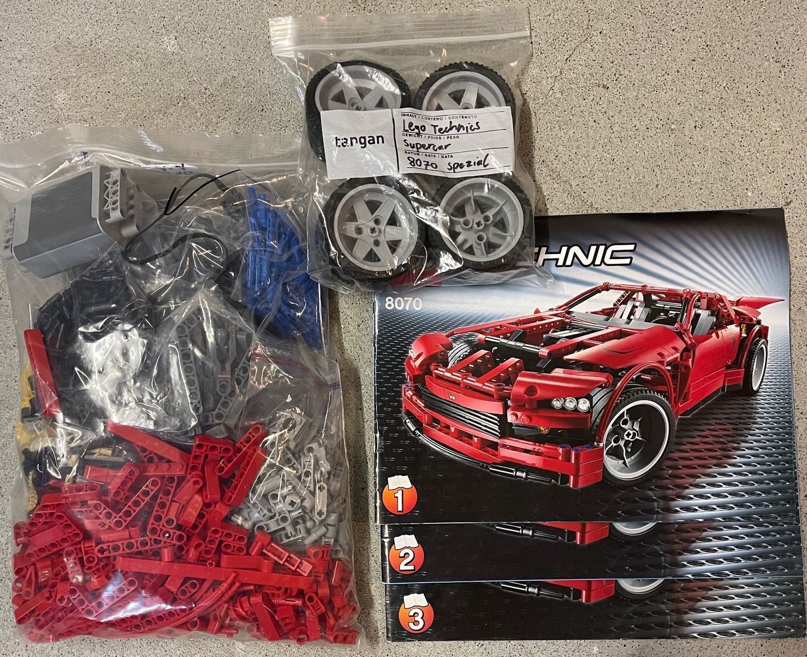 Lego Jouets: LEGO TECHNIC Super Car 8070 – D'occasion à Weisslingen par retob66 1
