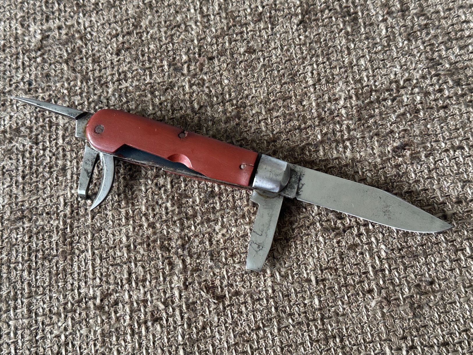 Coltelli tascabile: Uraltes Militärmesser ELSENER E RAR – Usato da Dübendorf venduto da lan1808 8