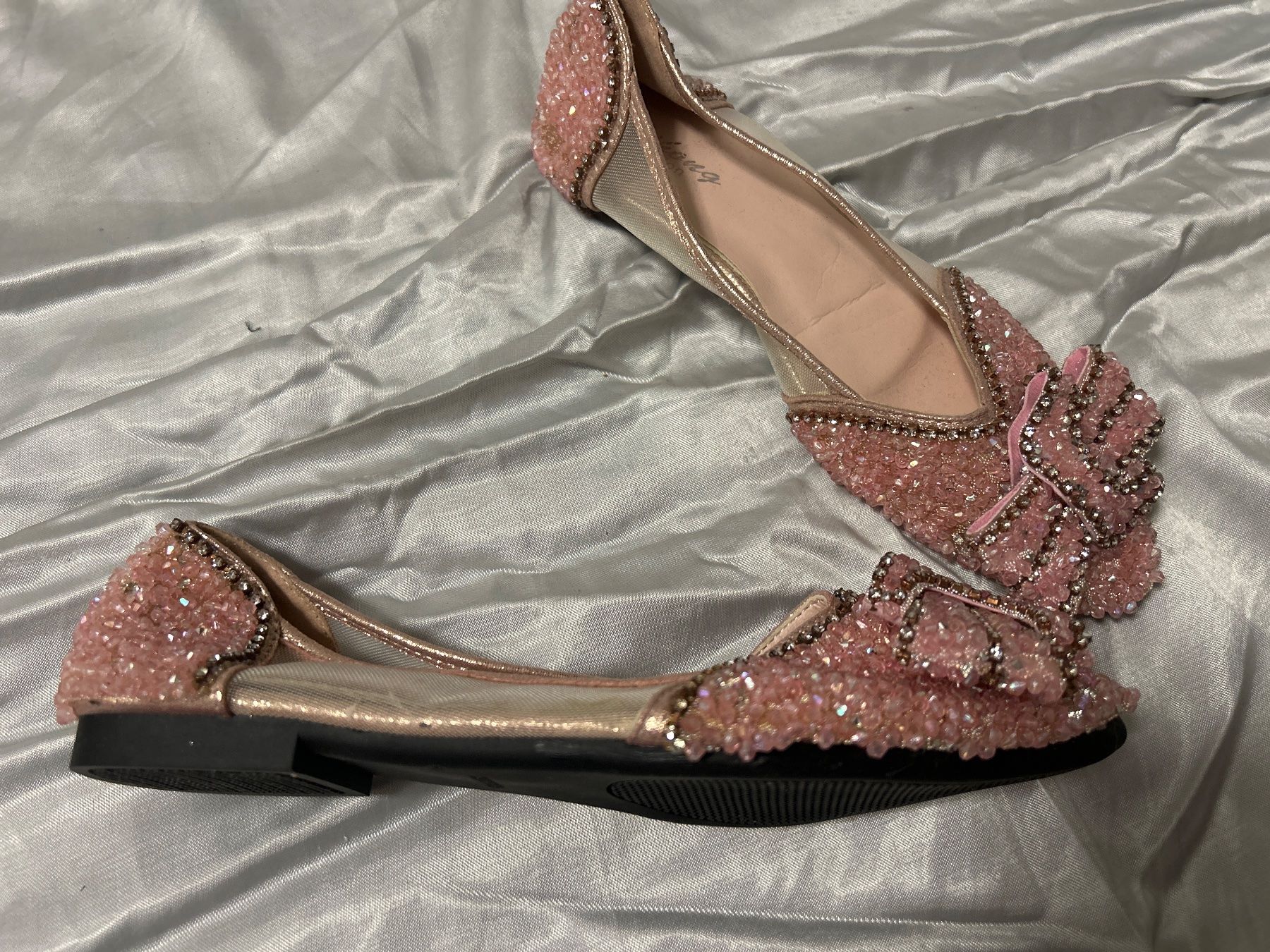 Scarpe da donna: Ballerinas mit Strasssteinen Gr 37 Neu – Nuovo e nell'imballaggio originale da Regensdorf venduto da Spyke55 2