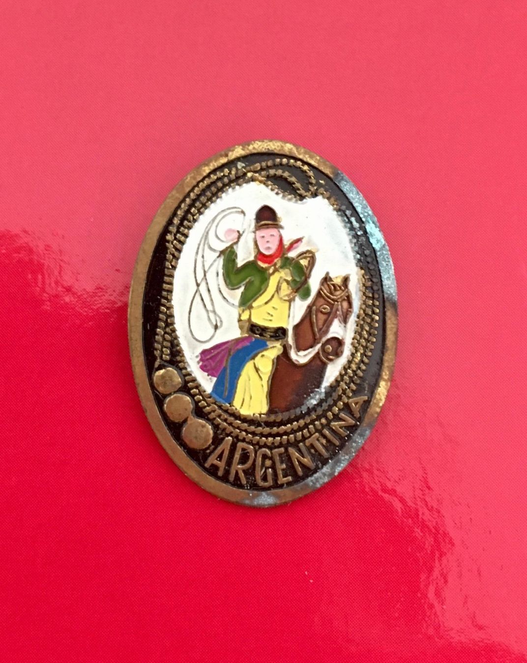 Spille & Fermagli: Vintage-Pins Argentinien – Usato da Meggen venduto da Tristar03 3