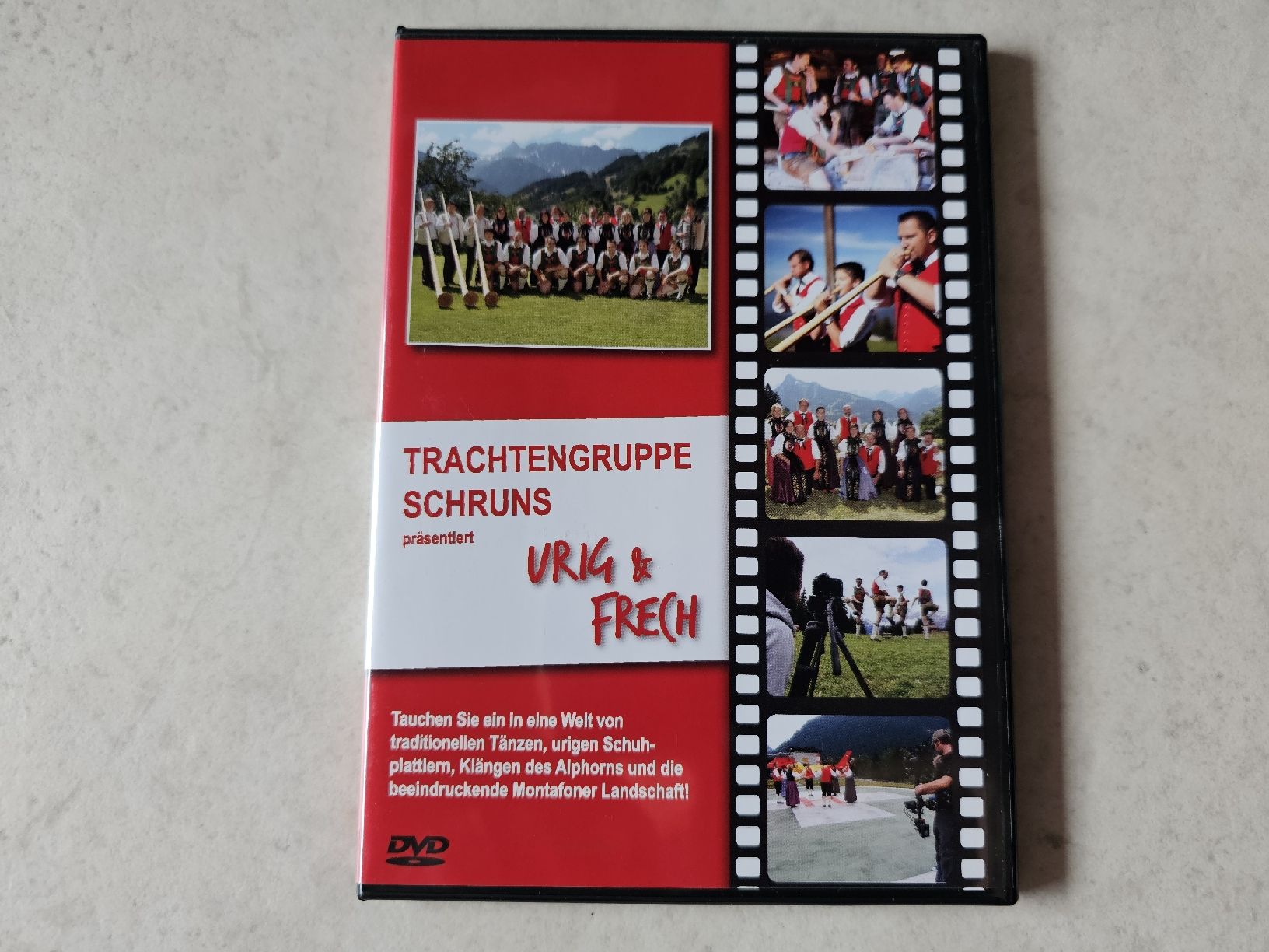 Tutti i DVDs: Trachtengruppe Schruns  -  Urig & Frech – Usato da Schneisingen venduto da backstore24