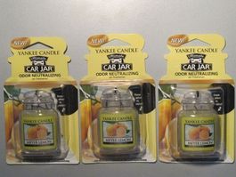 Yanke Candle Car Jar Ultimate - Meyer Lemon