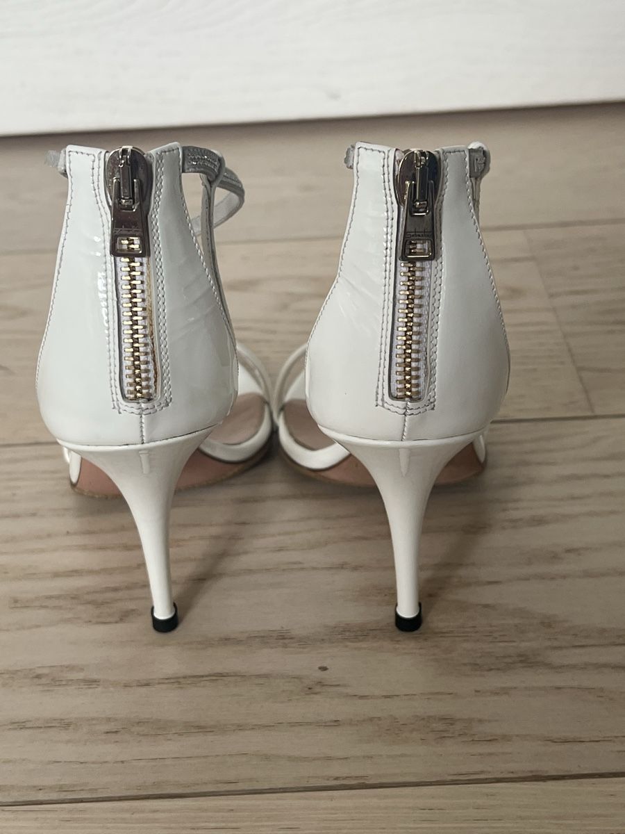 Damenschuhe: Sebastian Milano White Heels, Size 37, EUC, Summer! – Neu (gemäss Beschreibung) aus Dully von rev_l7jp 3