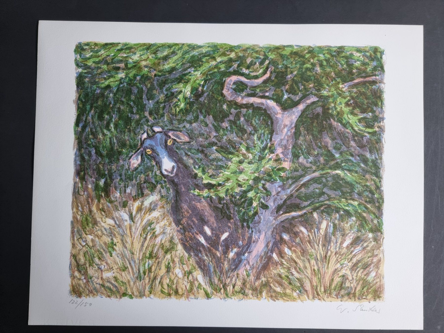 Grafiken & Lithographien: WALTER SAUTTER LITHOGRAPHIE SIGNIERT NUMMERIERT – Gebraucht aus Gersau von kunst-online 2
