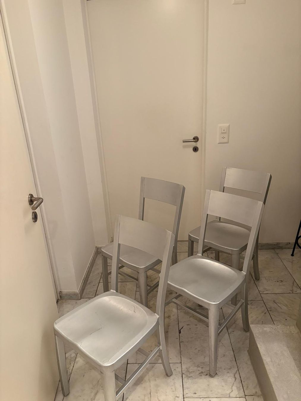 Sedie: 4 Aluminium Stühle – Usato da Erlenbach ZH venduto da pay_8stw
