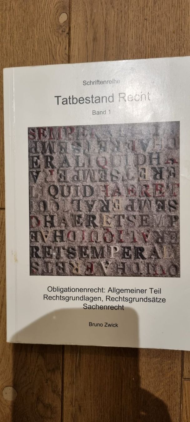 Libri: Tatbestand Recht Band 1 – Usato da Spiegel b. Bern venduto da sus_xj97