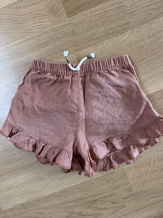 Play up shorts aus Leinen