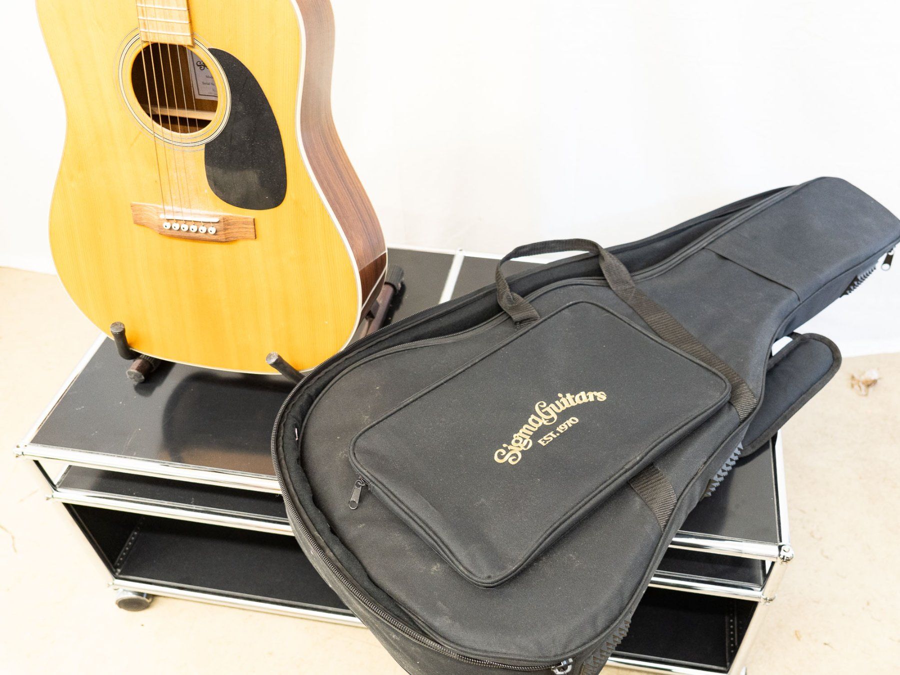 Sigma Strumenti musicali: Sigma DR-1ST Dreadnought mit Gigbag Natur - Ref. 06/28 – Usato da Au ZH venduto da BrockiAu 9