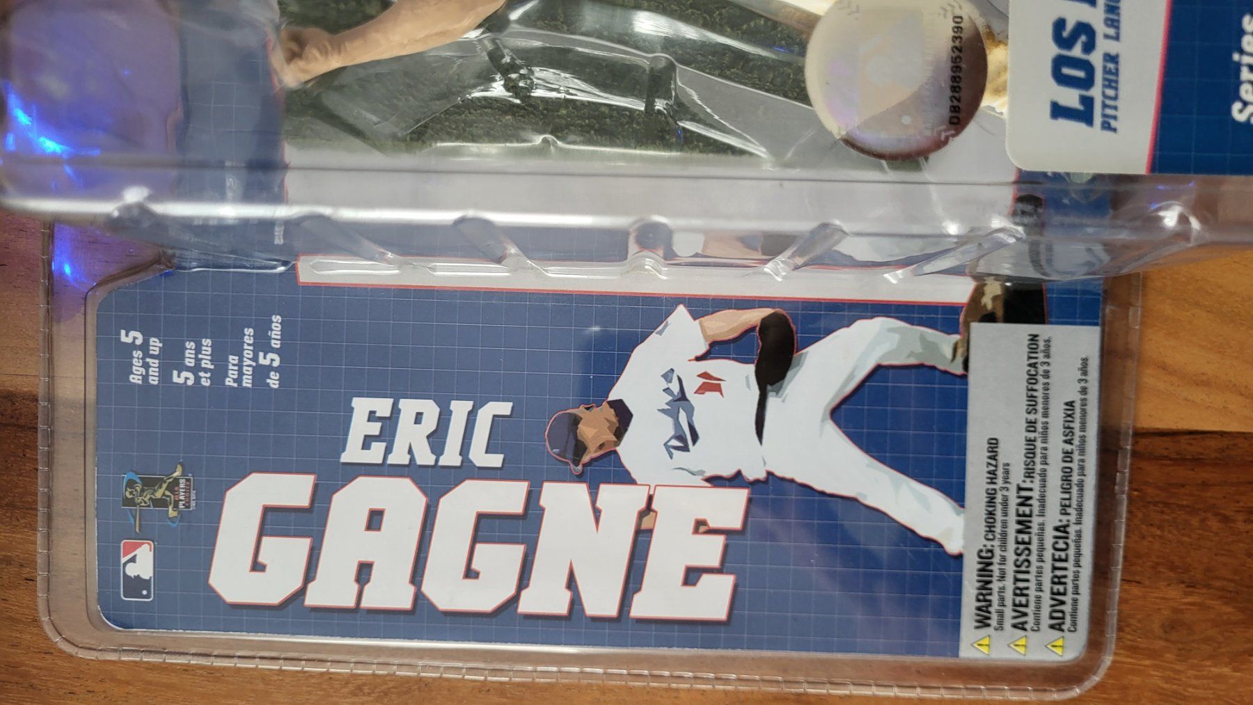Statuette: Vinyl figur Eric Gagne LA Dodgers 2004 – Nuovo e nell'imballaggio originale da Bern venduto da Sneakerheadz 2