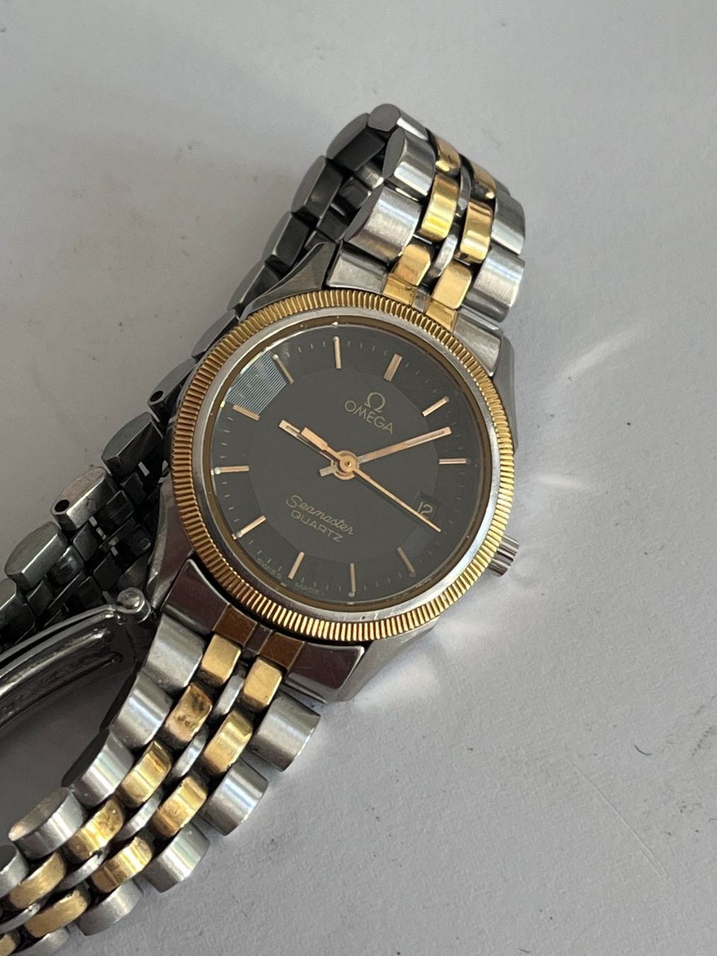 Omega Orologi: Omega Seamaster Quartz – Usato da Worblaufen venduto da chronyves 5